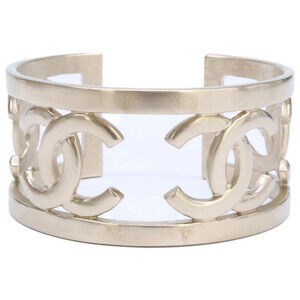 CHANEL Gold Logo Bracelet